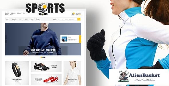 14823 Sport Shop v2.3 - Sporting Club RTL WooCommerce Theme 