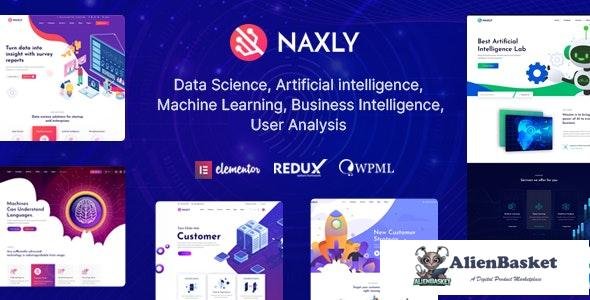 22259 Naxly v1.1 - Data Science & Analytics WordPress Theme 