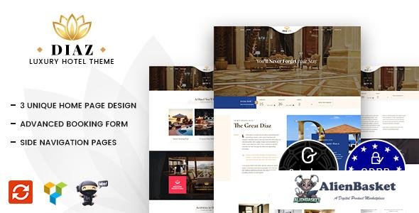 13379 Hotel Diaz v1.4 - Hotel Booking Theme 