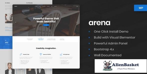 15942 Arena v1.0.3 - Business & Agency WordPress Theme 