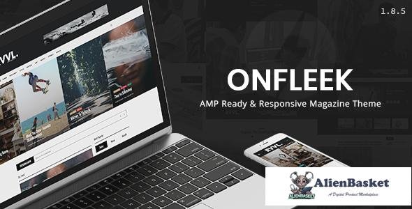 15927 Onfleek v1.9.0 - AMP Ready and Responsive Magazine Theme 