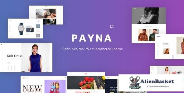 17322 Payna v1.0.4 - Clean, Minimal WooCommerce Theme 