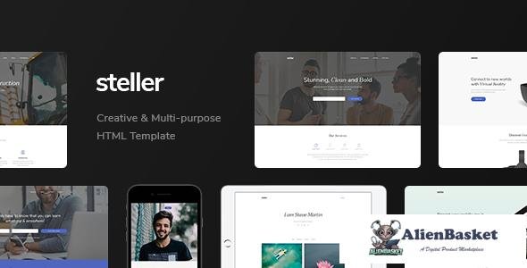 11657 Steller - Multipurpose Landing Page With Builder 