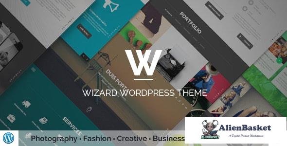 16979 Wizard v3.0 - Fullpage Portfolio WordPress Theme 