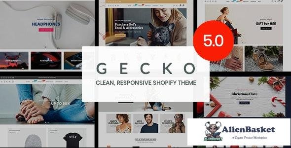 25604 Gecko 5.5.1 - Responsive Shopify Theme - RTL support 