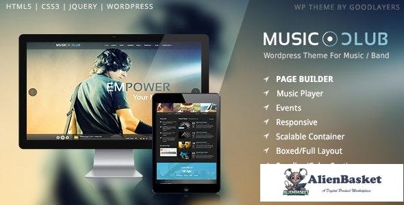 20898 Music Club v1.6 - Band | Party Wordpress 