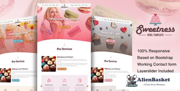 13108 Sweetness - One Page HTML Template 