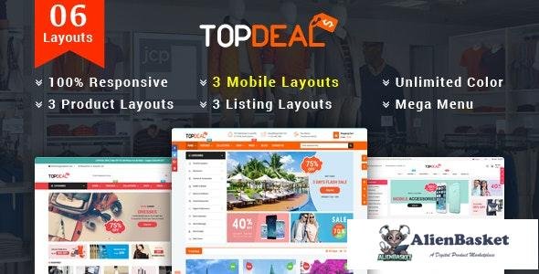 16702 TopDeal v1.1.0 - Responsive MultiPurpose HTML 5 Template (Mobile Layouts Included) 