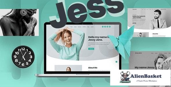 23204 Jess v1.1 - Bootstrap 4 Personal Portfolio Template 