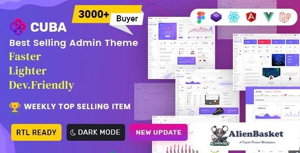 27862 Cuba - Bootstrap 4 & 5 HTML, React, Angular 12, VueJS & Laravel Admin Dashboard Template - 25 