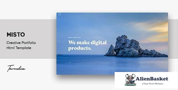 20993 Misto v1.0 - One Page Portfolio Template 