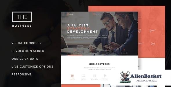 16644 The Business v1.5.0 - Powerful One Page Biz Theme 