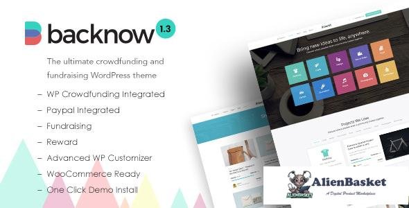 21337 Backnow v2.4 - Crowdfunding and Fundraising Theme 