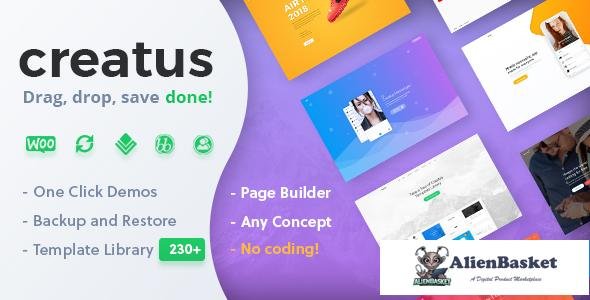 12655 Creatus v1.1.2 - Ultimate Multipurpose WordPress Theme 