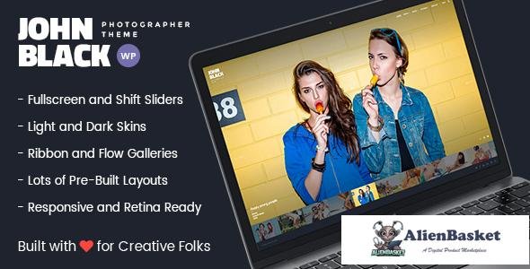 22880 JohnBlack Photography v1.9.2 - Fullscreen WordPress Theme 