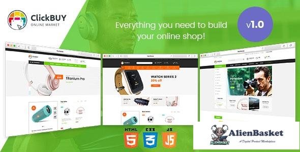 16503 ClickBuy v1.0 - Multi Store Responsive HTML Template 