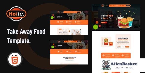 24300 Hotte v1.0 - Take Away Food HTML5 Template 