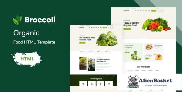 31534 Broccoli v1.0 - Organic Food HTML Template 