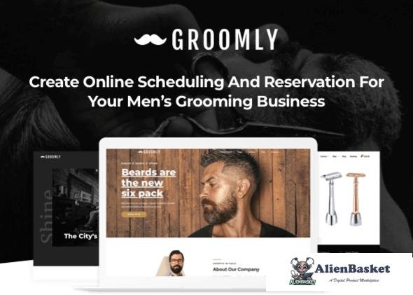 13099 Groomly v1.1.6 - Men’s Grooming Scheduling & Reservation 