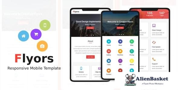 19851 Flyors v1.0 - Responsive Mobile Template 