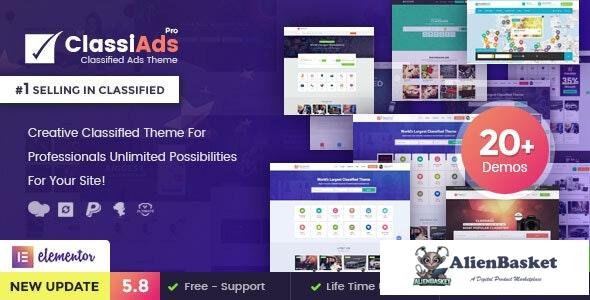 22168 Classiads v5.8.5 - Classified Ads WordPress Theme 