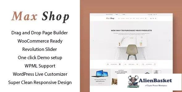 13326 Max shop v1.1.2 - WooCommerce WordPress Theme 