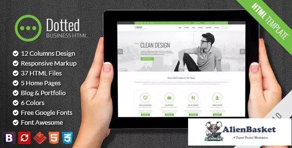 13708 Dotted - Business & Corporate HTML Template 