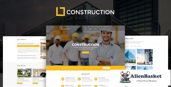 18661 Construction v1.0.9.1 - Business & Building Company Theme 