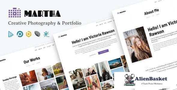 25790 Martha v1.0 - Creative Portfolio Joomla Template 