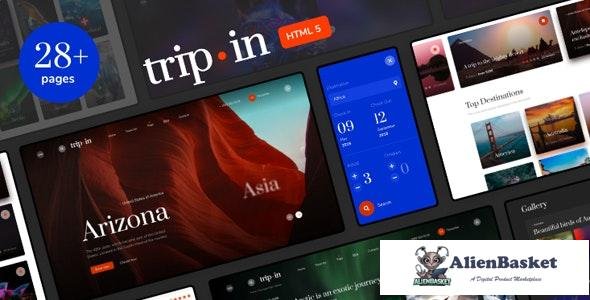 25223 Tripin v1.0 - Tour & Travel Agency Template 