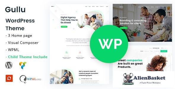 10554 Gullu v1.8 - Creative Digital Agency & Multipurpose Theme 
