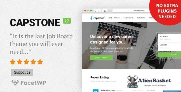 24656 Capstone v1.7.2 - Job Board WordPress Theme 