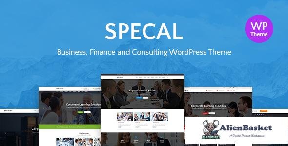 13261 Specal v1.4 - Financial, Consulting WordPress Theme 