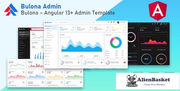31153 Bulona v1.0 - Angular 13+ Admin Template 