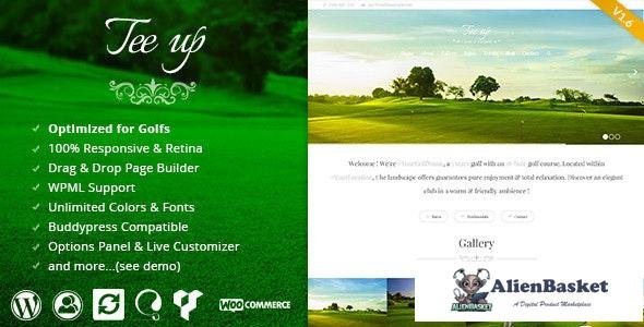 15284 Tee Up v2.3.0 - Elegant Golf WordPress Theme 