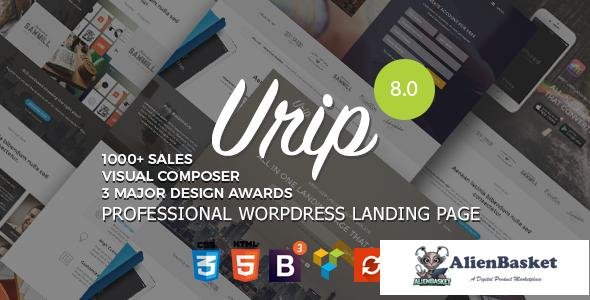12376 Urip v8.3 - Professional WordPress Landing Page 