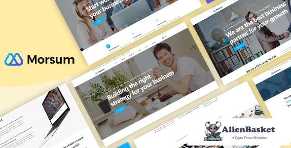 13225 Morsum - Agency PSD Template 