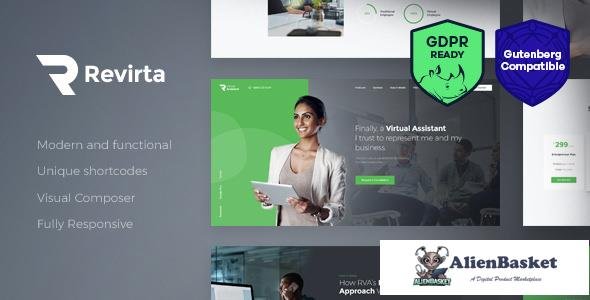 12907 Revirta v1.2 - Virtual Assistant WordPress Theme 