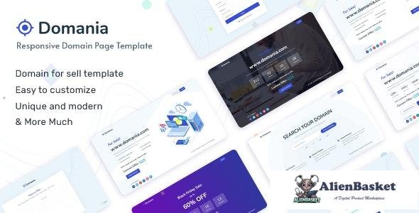 24338 Domania v1.0 - Responsive Domain Template 