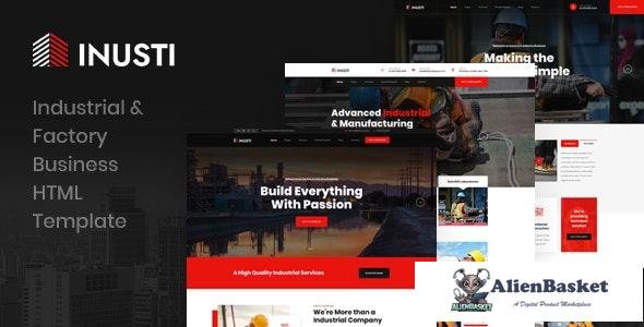 24690 Inusti v1.0 - Industrial & Factory Business HTML Template 