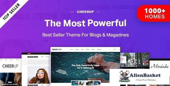 18191 CheerUp v6.1.4 - Blog / Magazine - WordPress Blog Theme 