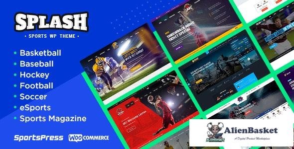 37762 Splash v4.3.7 - Sport WordPress Theme 