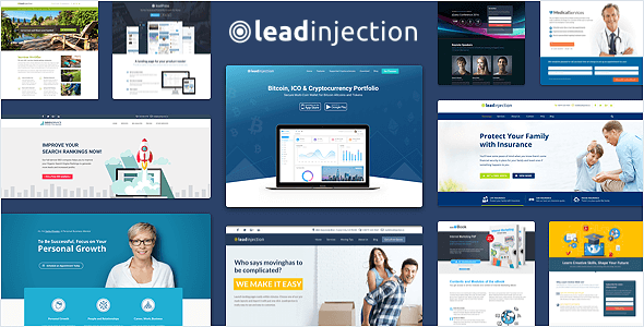 18808 Leadinjection v2.3.6 - Landing Page Theme 