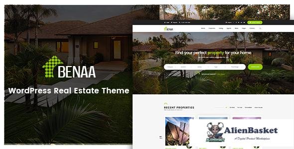 36942 Benaa v3.0.8 - Real Estate WordPress Theme 