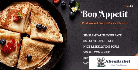 10864 Bon Appetit v4.5 - Restaurant WordPress Theme 