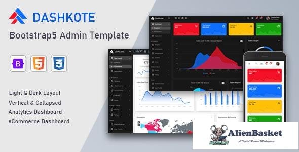 26624 Dashkote v1.0 - Bootstrap5 Admin Template 