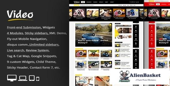 18479 Video News v3.1 - WordPress Magazine / Newspaper Theme 