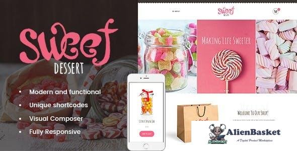 36423 Sweet Dessert v1.1.8 - Sweet Shop & Cafe WordPress Theme 