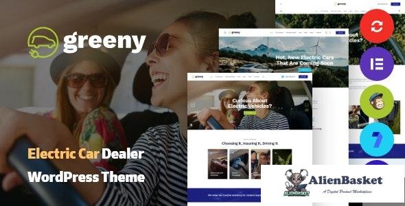 31607 Greeny v1.0 - Electric Car Dealership WordPress Theme 