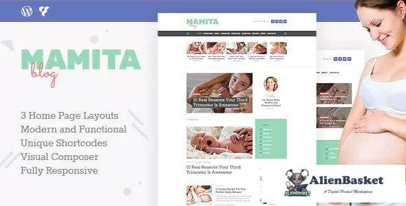 13485 Mamita v1.0.1 - Pregnancy & Maternity Blog WordPress Theme 